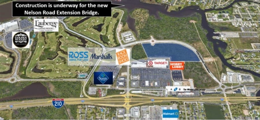 Contraband Parkway, Lake Charles, LA for sale Aerial- Image 1 of 9