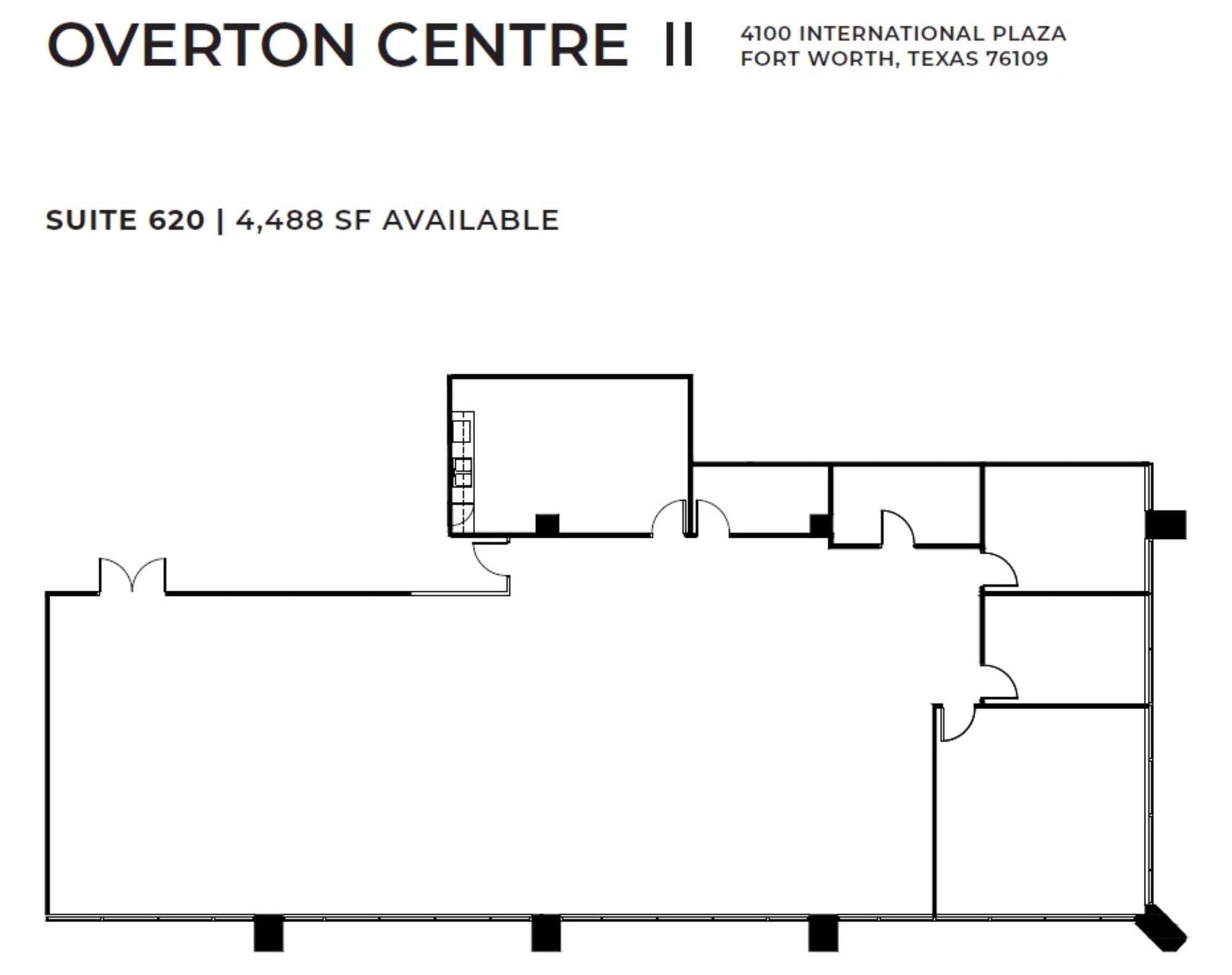 4150 International Plz, Fort Worth, TX à louer Plan d’étage- Image 1 de 1