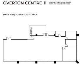 4150 International Plz, Fort Worth, TX à louer Plan d’étage- Image 1 de 1