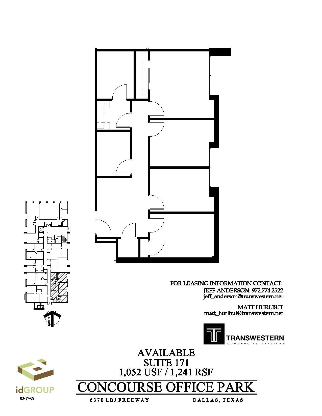 6350 LBJ Fwy, Dallas, TX for lease Floor Plan- Image 1 of 1