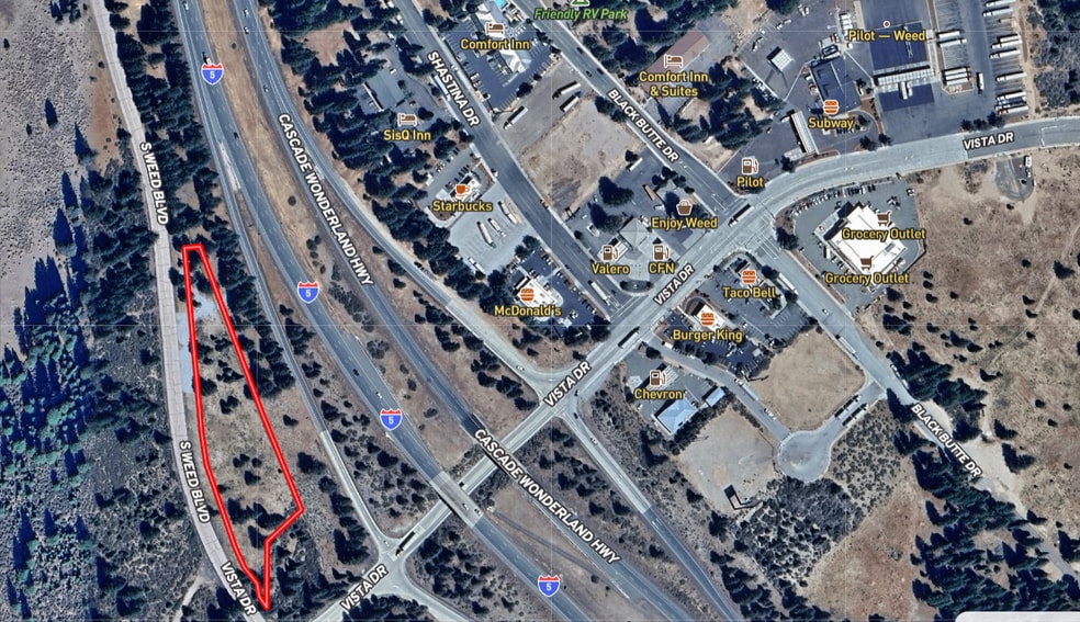2.4ac South Weed Boulevard Blvd, Weed, CA à vendre - Photo du bâtiment - Image 2 de 6