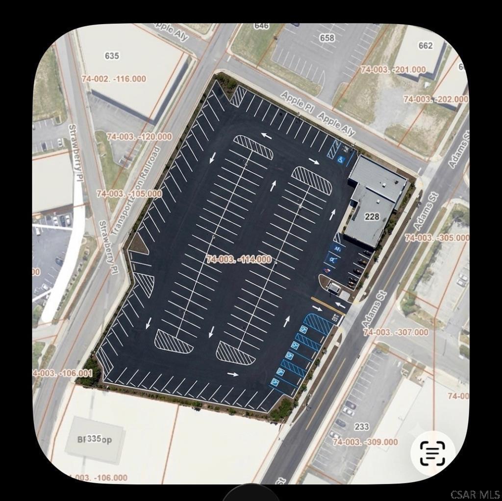 222-228 Adams st, Johnstown, PA for sale Aerial- Image 1 of 2