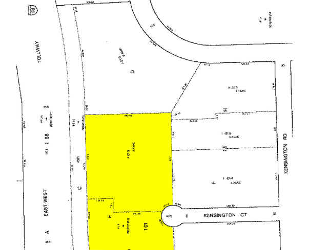 2200 Kensington Ct, Oak Brook, IL for lease - Plat Map - Image 2 of 2