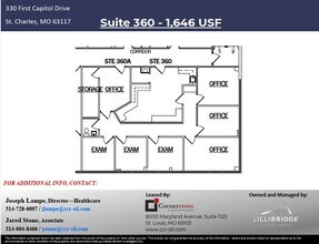 330 First Capitol Dr, Saint Charles, MO for lease Floor Plan- Image 2 of 2
