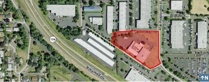 4288 SE International Way, Milwaukie, OR - AERIAL  map view