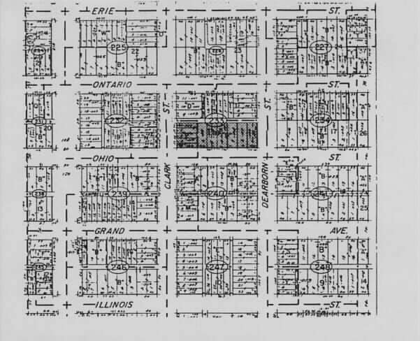 605 N Clark St, Chicago, IL for sale - Plat Map - Image 2 of 10