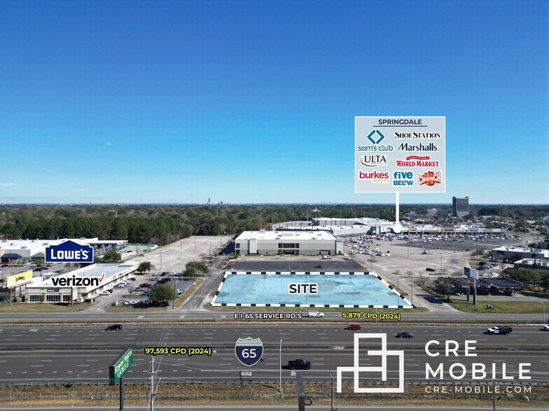 3250 3250 Airport Blvd, Mobile, AL à vendre - Aérien - Image 1 de 9