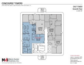 2090 Palm Beach Lakes Blvd, West Palm Beach, FL à louer Plan d’étage- Image 1 de 2