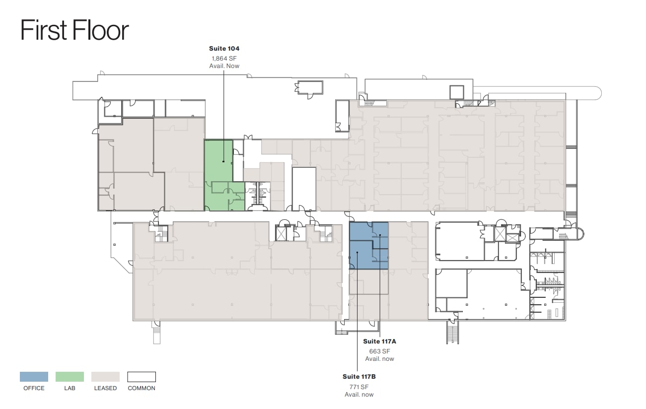 3030 Bunker Hill St, San Diego, CA à louer Plan d’étage- Image 1 de 1