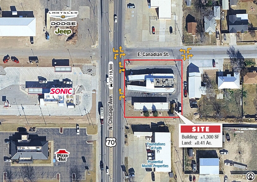 304 N Chicago Ave, Portales, NM à vendre - Photo du bâtiment - Image 2 de 4