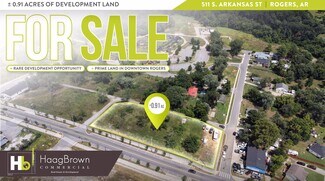 Plus de détails pour 511 S Arkansas St, Rogers, AR - Terrain à vendre