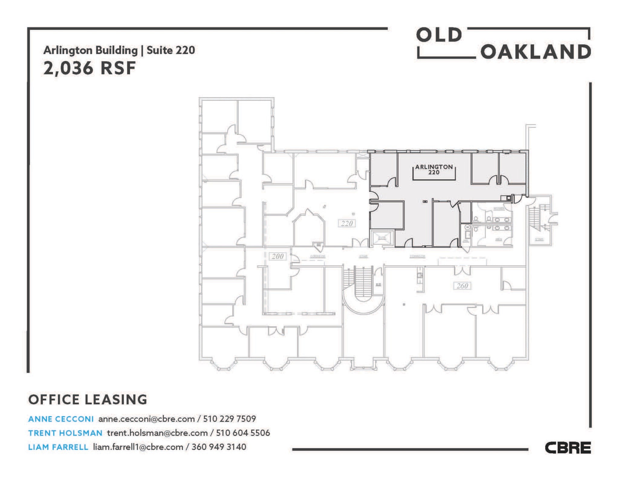 452 8th St, Oakland, CA for lease Floor Plan- Image 1 of 1
