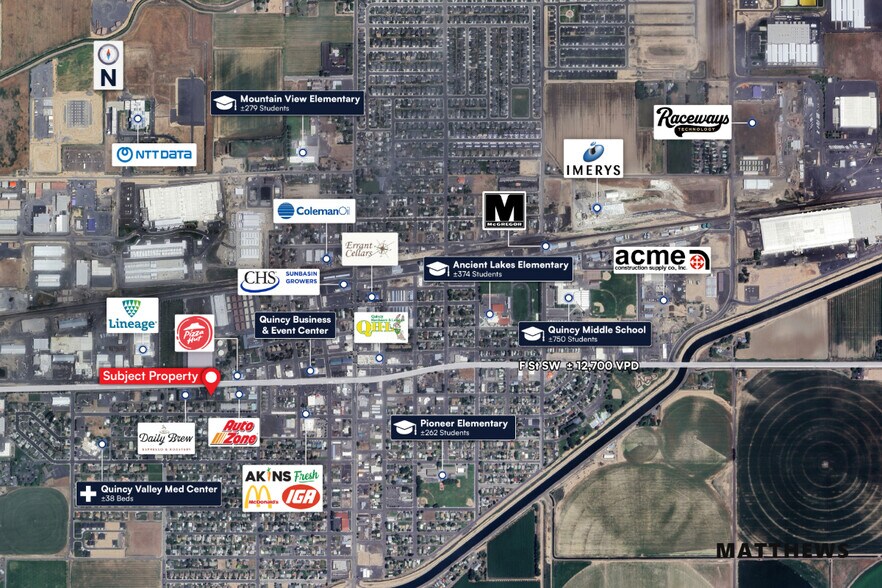 500 F St SW, Quincy, WA à vendre - Photo du bâtiment - Image 3 de 3