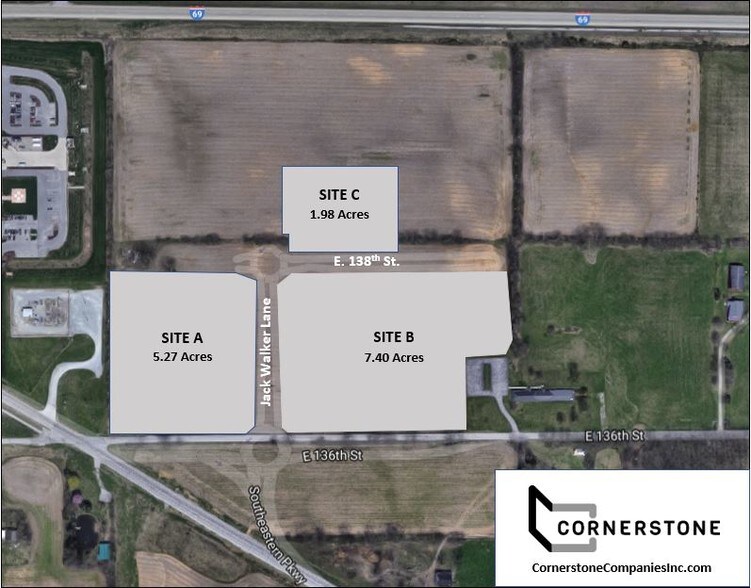 I-69 and East 136TH St, Fishers, IN à vendre - Photo du bâtiment - Image 2 de 6