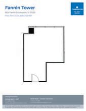 6624 Fannin St, Houston, TX for lease Floor Plan- Image 1 of 1