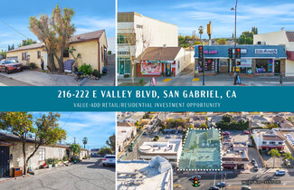 More details for 216-222 E Valley Blvd, San Gabriel, CA - Retail for Sale