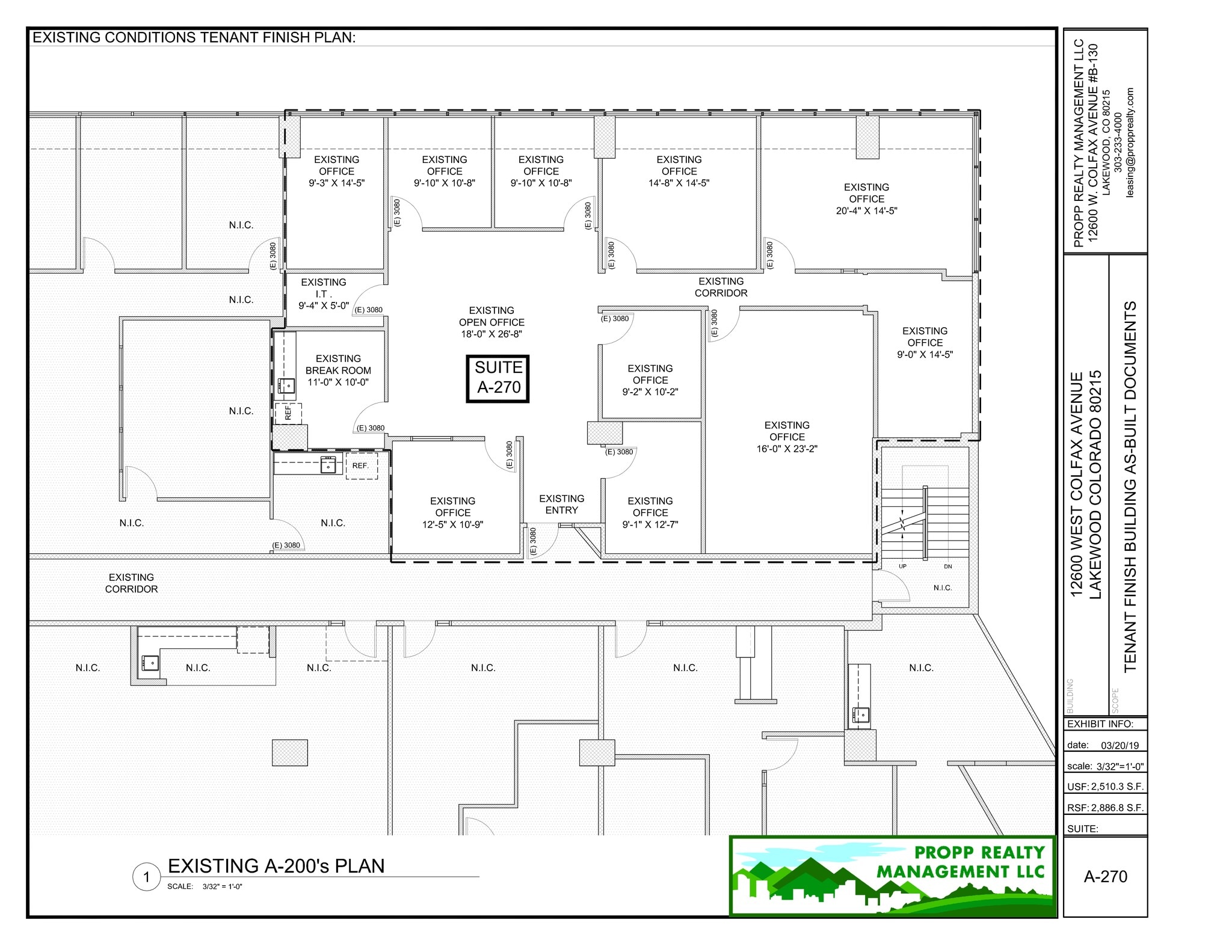 12600 W Colfax Ave, Lakewood, CO for lease Site Plan- Image 1 of 1