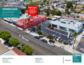 Plus de détails pour 3513 E 1st St, Los Angeles, CA - Commerce de détail à vendre