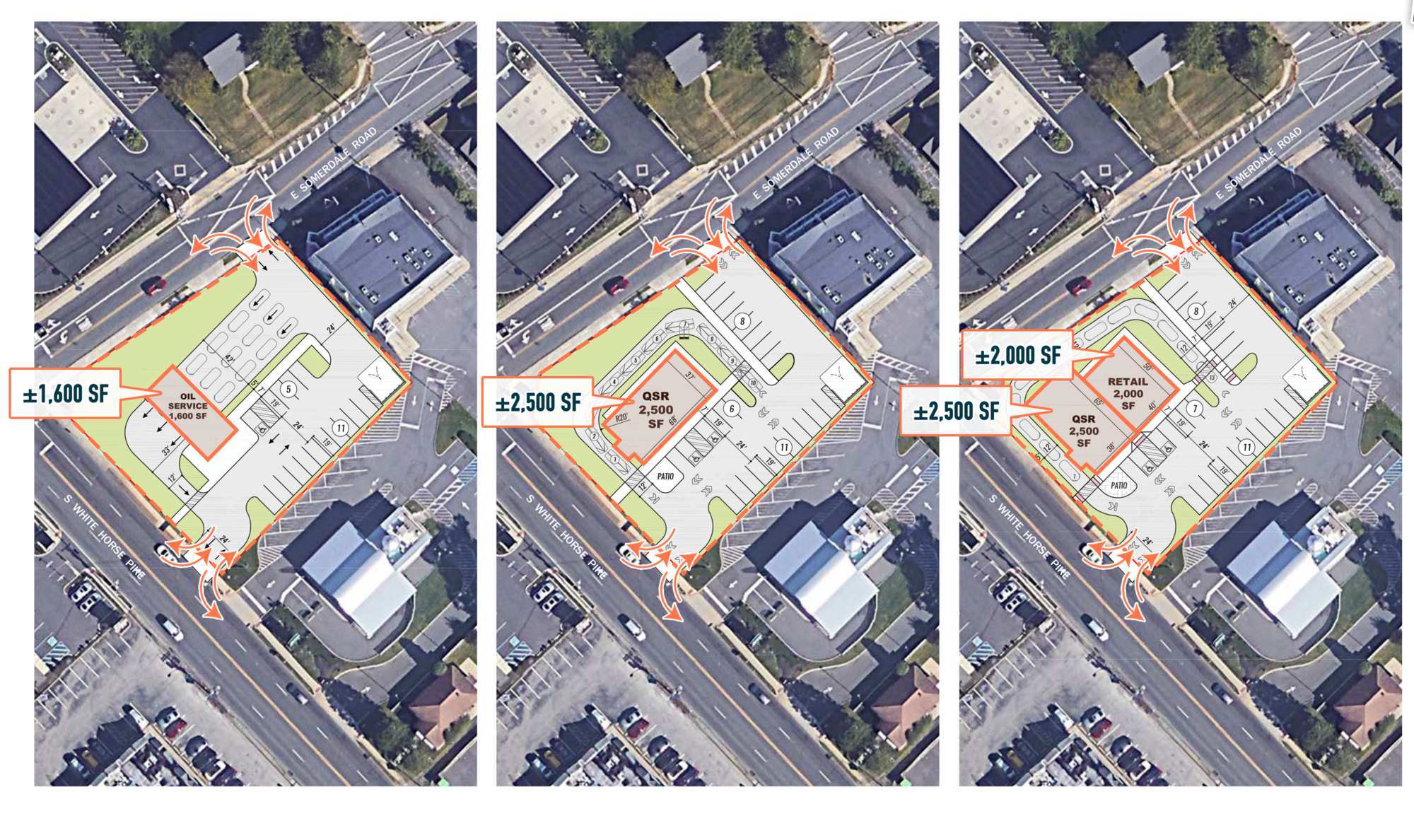 2 S White Horse Pike, Somerdale, NJ à louer Plan de site- Image 1 de 1