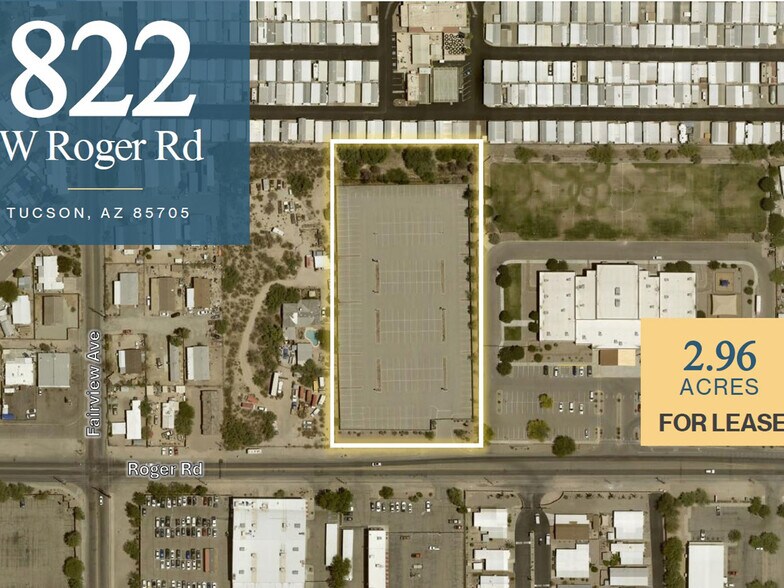 822 W Roger Rd, Tucson, AZ for lease - Primary Photo - Image 1 of 2