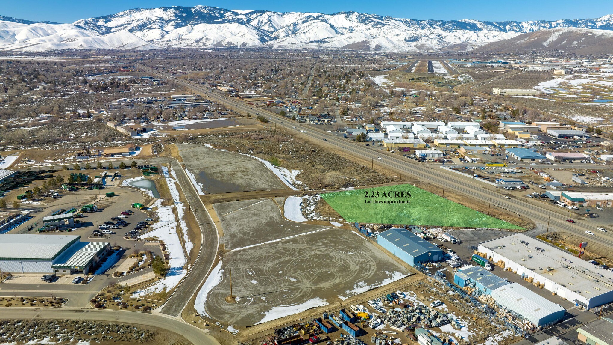 US HWY 50 E, Carson City, NV à vendre Aérien- Image 1 de 3