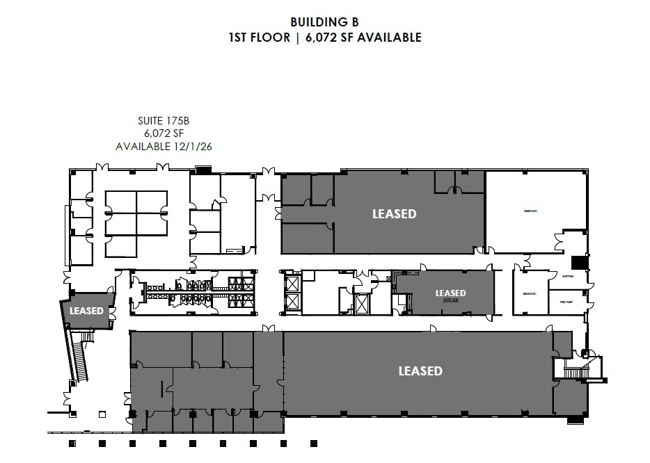 9151 Grapevine Hwy, North Richland Hills, TX à louer Plan d’étage- Image 1 de 1