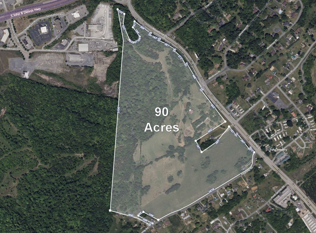 129 Ridgeway Rd, Kingsport, TN à vendre Aérien- Image 1 de 3