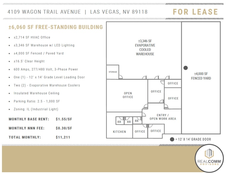 4109 Wagon Trail Ave, Las Vegas, NV for lease - Building Photo - Image 2 of 4