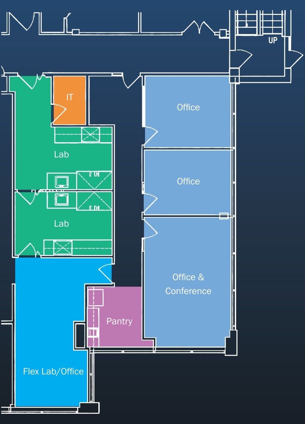 401 Professional Dr, Gaithersburg, MD à louer Plan d’étage- Image 1 de 10