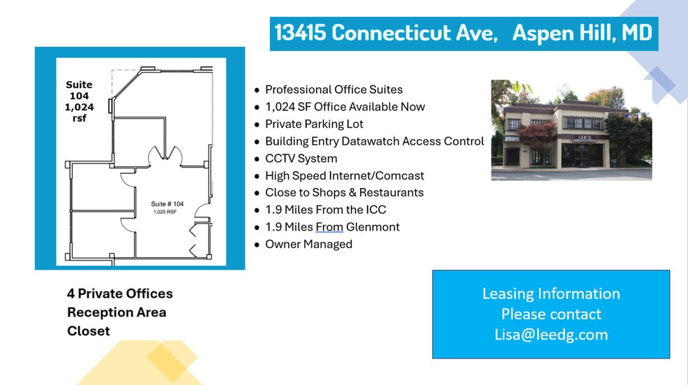 13415 Connecticut Ave, Aspen Hill, MD for lease - Building Photo - Image 2 of 4