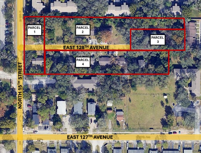 Plus de détails pour 1501 E 128th Ave, Tampa, FL - Terrain à vendre