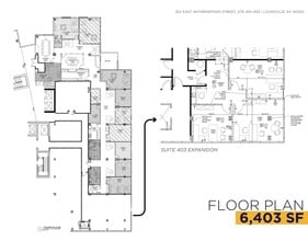 222 E Witherspoon St, Louisville, KY à louer Plan d’étage- Image 1 de 1