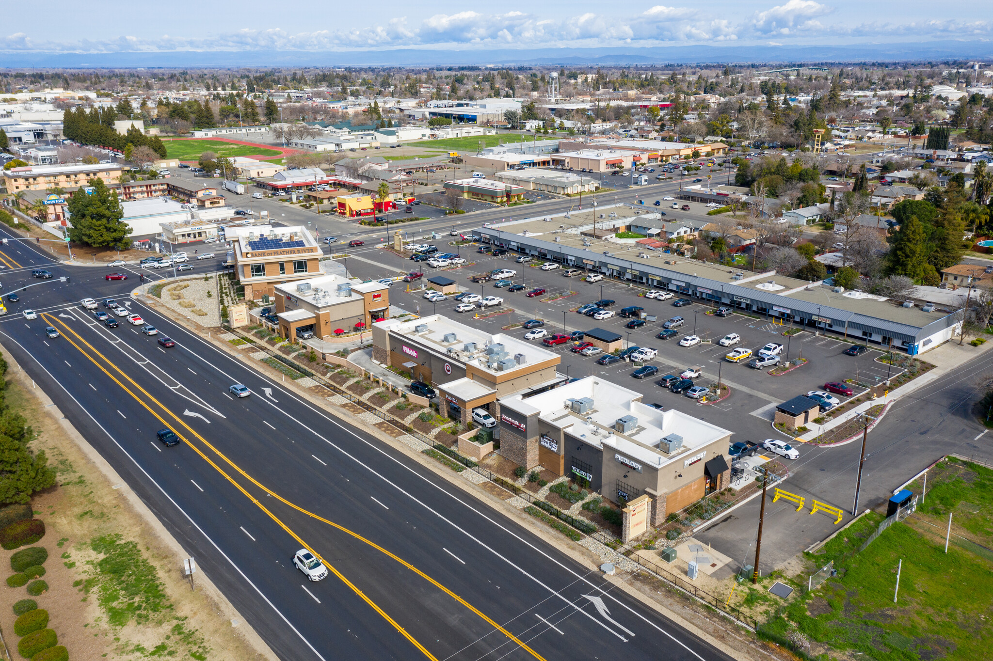 1206-1242 Bridge St, Yuba City, CA for lease Aerial- Image 1 of 7