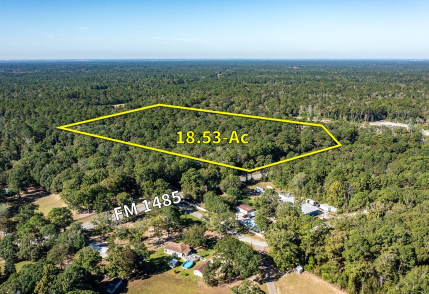 18.53+/-Ac11775 FM 1485, Conroe, TX à vendre - Aérien - Image 3 de 8