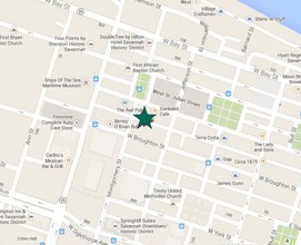 322 W Broughton St, Savannah, GA - Aerial  map view - Image1