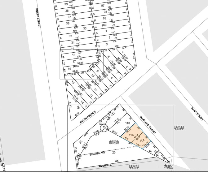 113 Garland Ct, Brooklyn, NY à vendre - Plan cadastral - Image 2 de 2