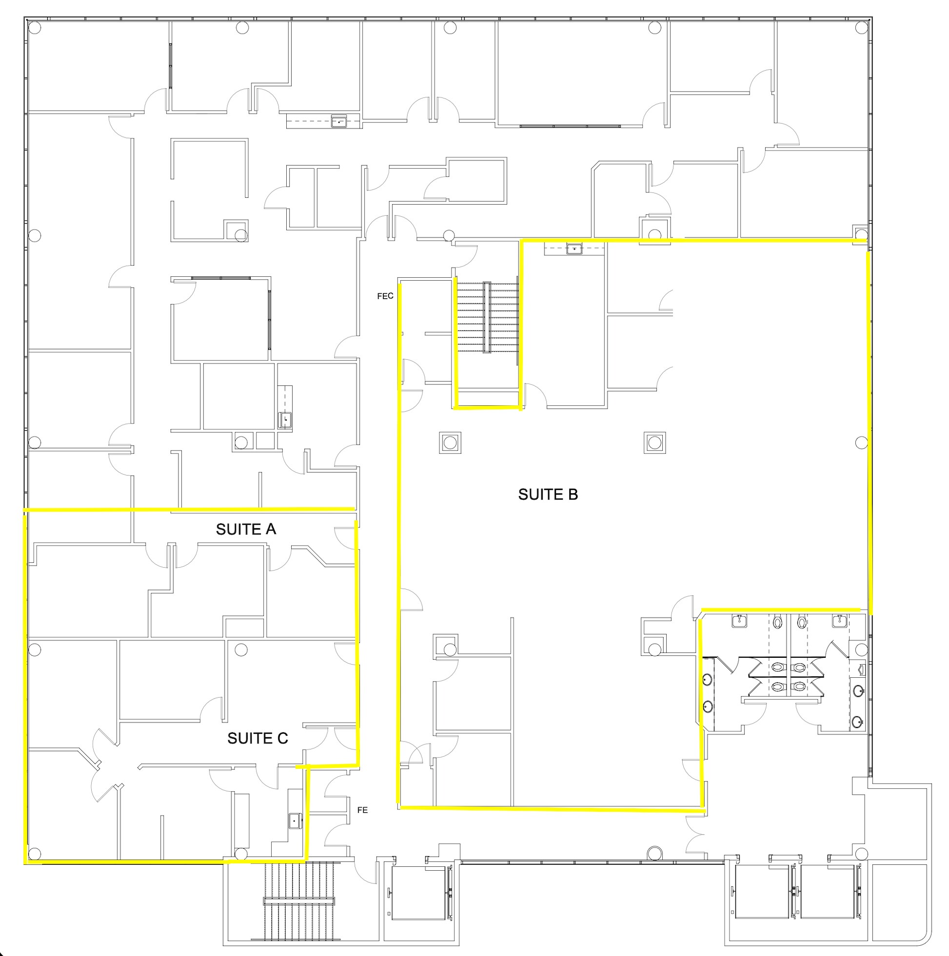 709 S Harbor City Blvd, Melbourne, FL à louer Plan d’étage- Image 1 de 1