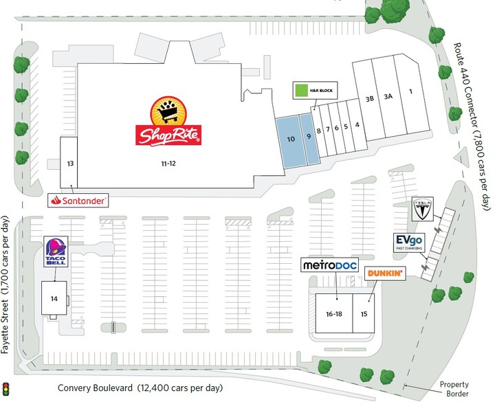 365 Convery Blvd, Perth Amboy, NJ for lease - Site Plan - Image 2 of 15