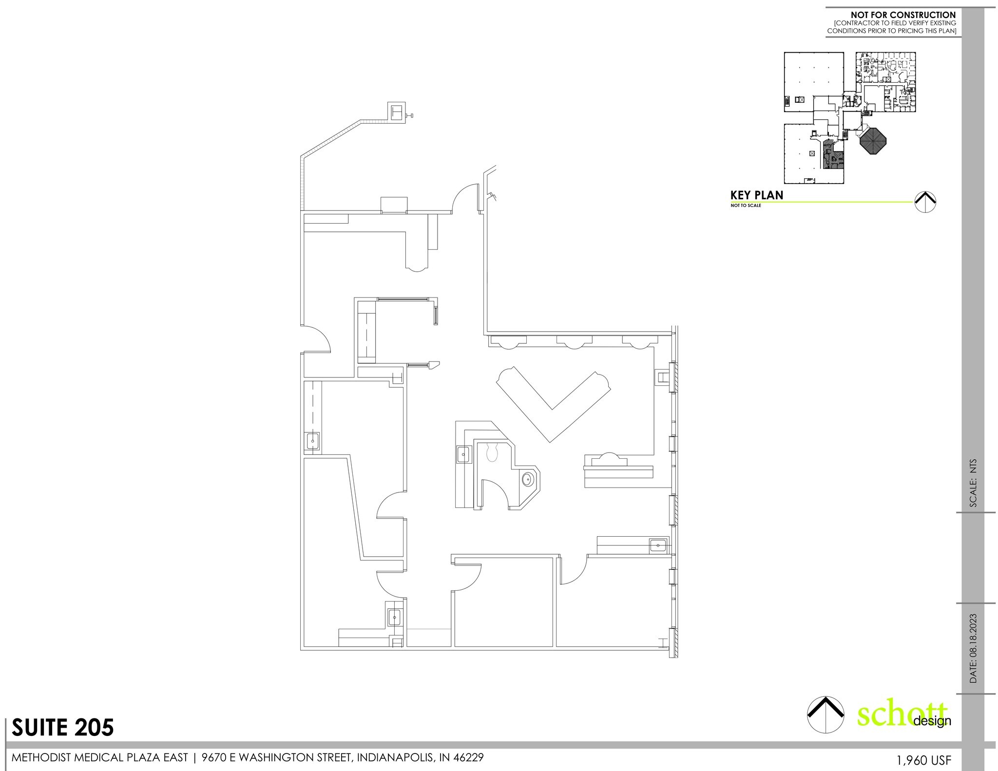 9650-9670 E Washington St, Indianapolis, IN for lease Site Plan- Image 1 of 1