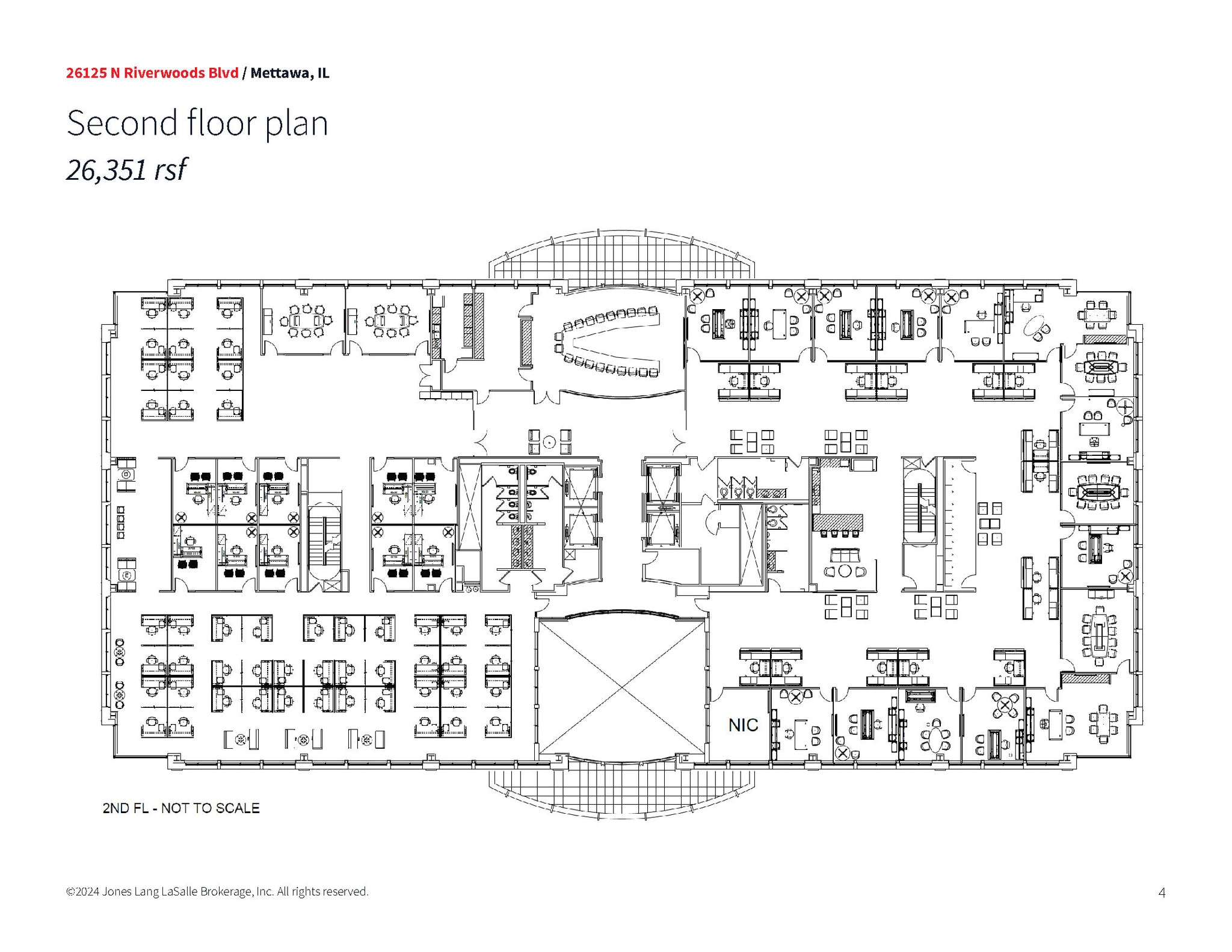 26125 N Riverwoods Blvd, Mettawa, IL for lease Floor Plan- Image 1 of 1