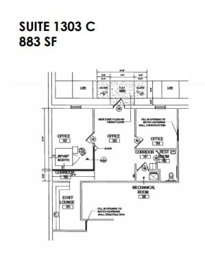 1295 S Linden Rd, Flint, MI for lease Floor Plan- Image 1 of 1