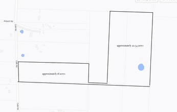 Calk Rd, Tioga, TX - AÉRIEN Vue de la carte