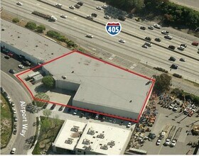 3060 Airport Way, Long Beach, CA - AERIAL map view