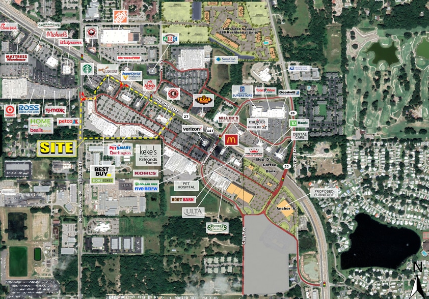 514-586 N US Highway 441, Lady Lake, FL for lease - Building Photo - Image 2 of 5
