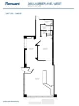 365 Laurier Ave W, Ottawa, ON for lease Floor Plan- Image 1 of 1