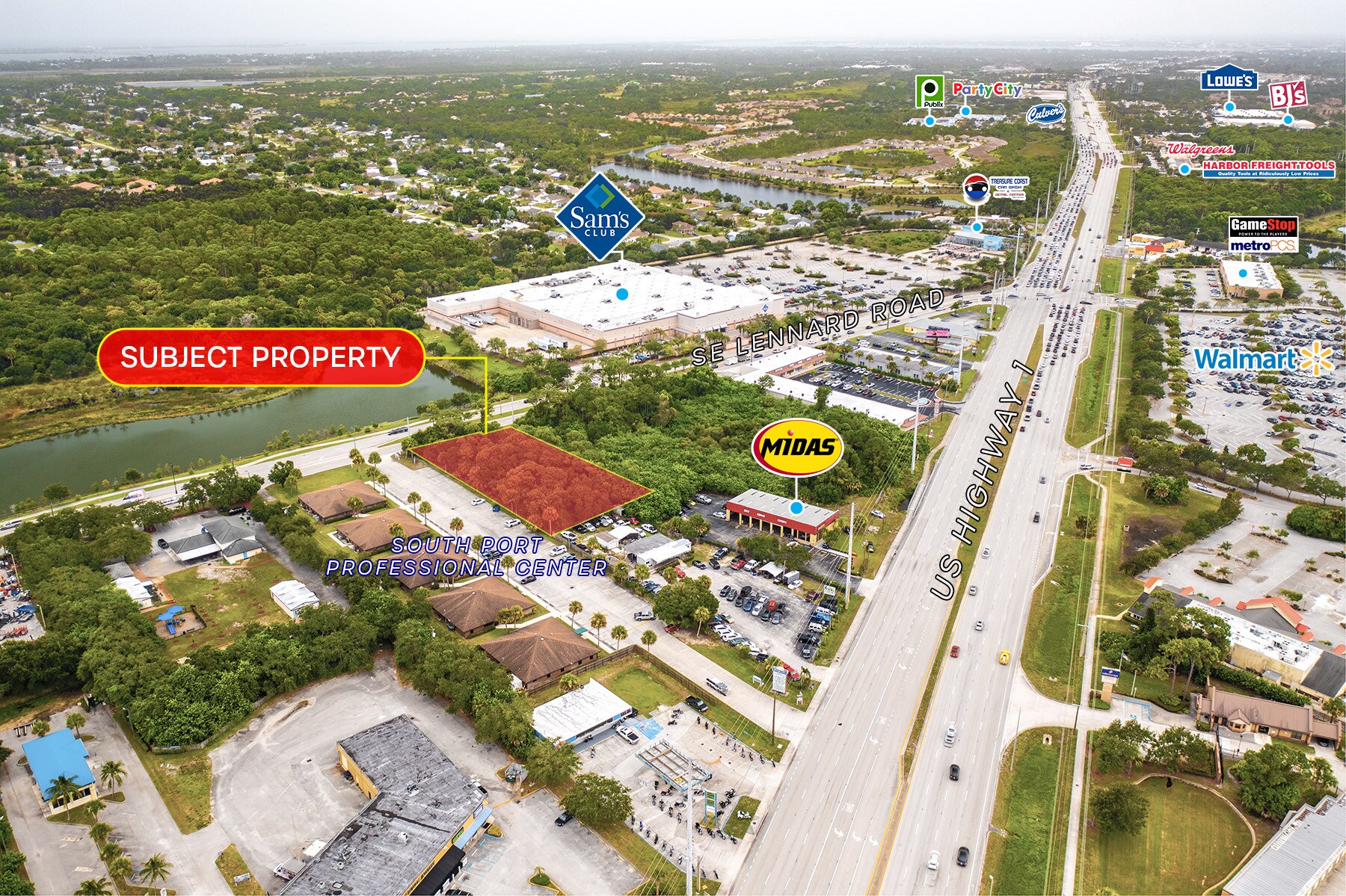 Lennard Rd & US HWY 1, Port Saint Lucie, FL for sale Building Photo- Image 1 of 6