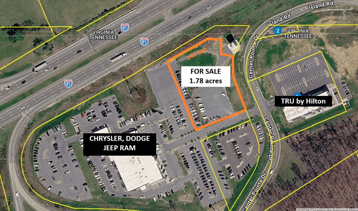 56 Center Pointe Dr, Bristol, TN à vendre Plan de site- Image 1 de 5