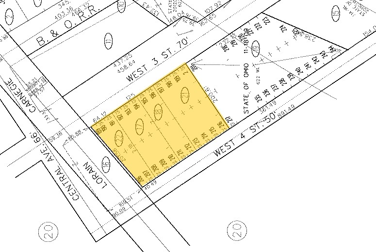 1986 W 3rd St, Cleveland, OH à vendre - Plan cadastral - Image 1 de 1