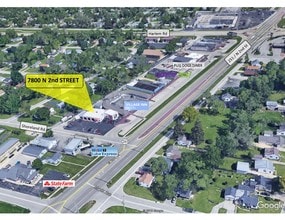 7800 N 2nd St, Machesney Park, IL - Aerial map view