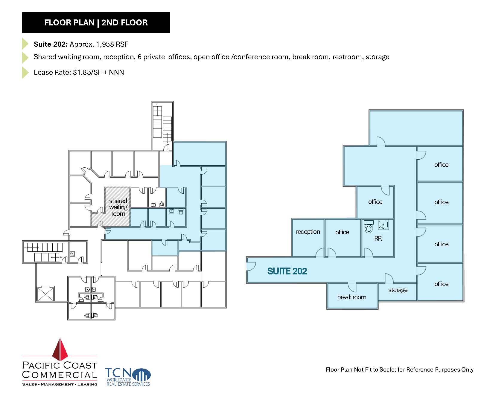 296 H St, Chula Vista, CA for lease Floor Plan- Image 1 of 1
